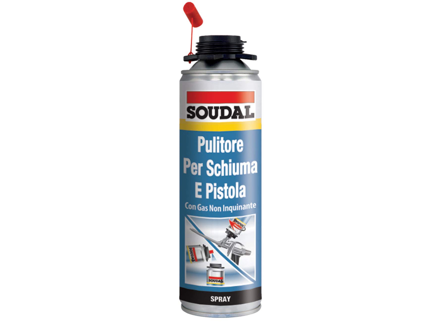 PULITORE SPRAY PER SCHIUMA POLIURETANICA ML.500