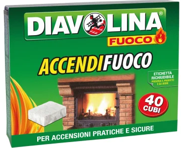 DIAVOLINA ACCENDIFUOCO A CUBETTI