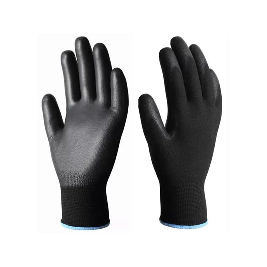 GUANTI NYLON PALMO POLIURETANO NERO