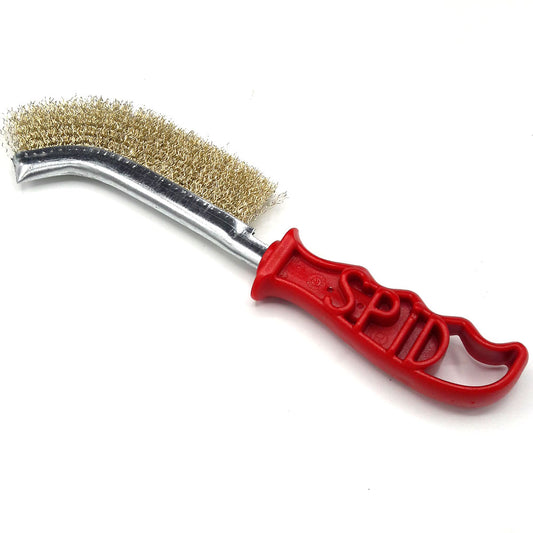 SPAZZOLA SPID ORIGINALE MADE IN ITALY FILO OTTONATO