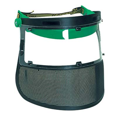 VISIERA PROTETTIVA RETE NYLON