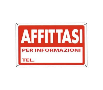 CARTELLO 20X30 AFFITTASI